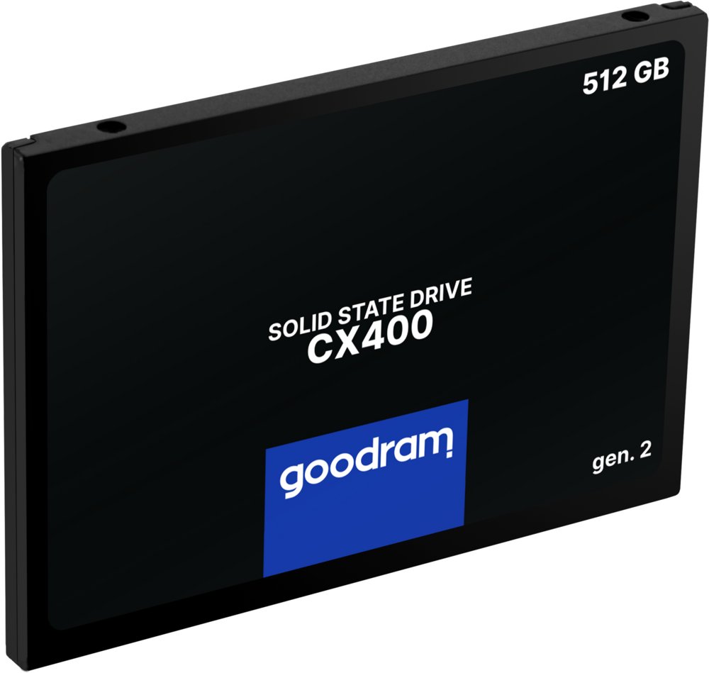 Goodram CX400 | 512GB SATA SSD | 2.5'' | 550MB/s Lezen | 500MB/s Schrijven - Matmuis
